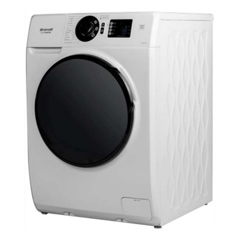 Brandt LAVE LINGE FRONTALE BAM102QWL 10.5 KG / BLANC + 15 LITRES LESSIVE 3