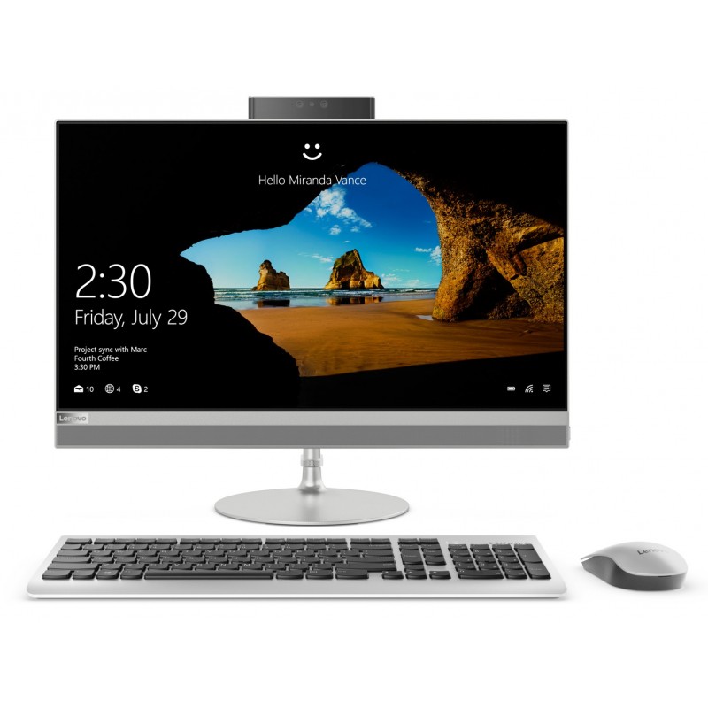 LENOVO PC DE BUREAU IDEACENTRE AIO 520-22IKU TACTILE / I3 / 4GO / SILVER 1