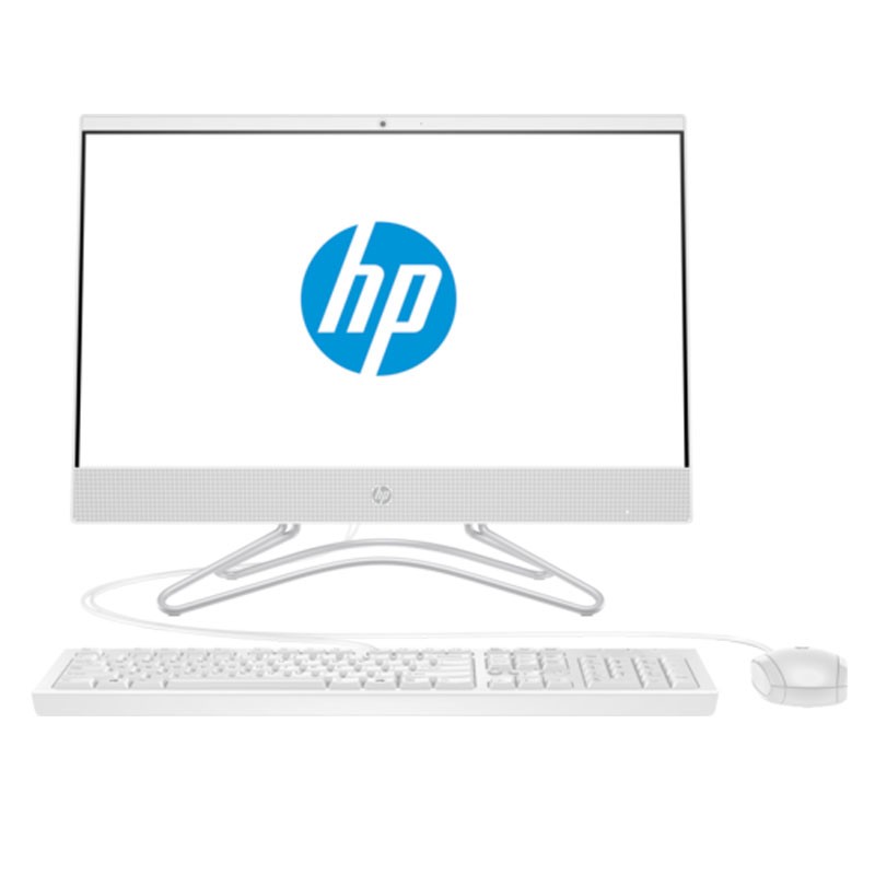 HP PC DE BUREAU ALL IN ONE 22-C0000NK I3 8é GéN 4GO 1TO BLANC (4DF19EA) 2