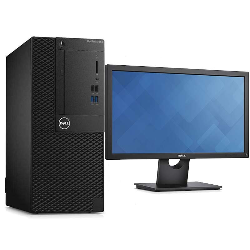 DELL PC DE BUREAU OPTIPLEX 3050 MT I3 7é GéN 4GO 500GO + ECRAN 1