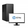 HP PC DE BUREAU PRO 300 G3 I3 9é GéN 4GO 1TO 1