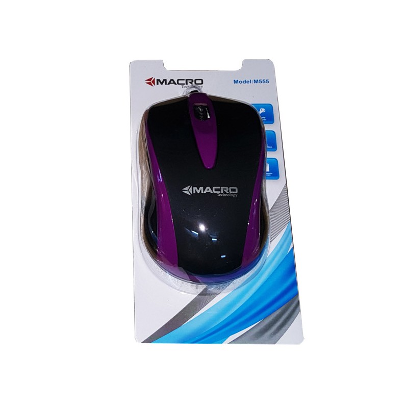 MACRO Souris KM-555 USB 1