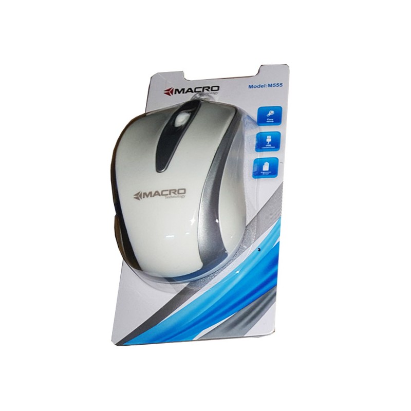 MACRO Souris KM-555 USB 3