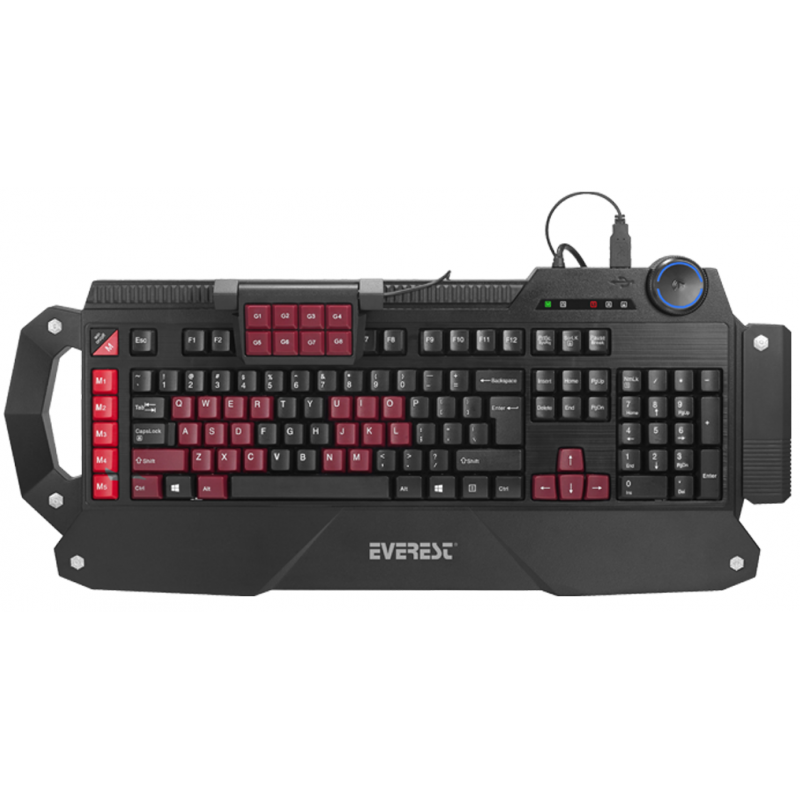 EVEREST CLAVIER GAMING RAMPAGE DLK-5115 3