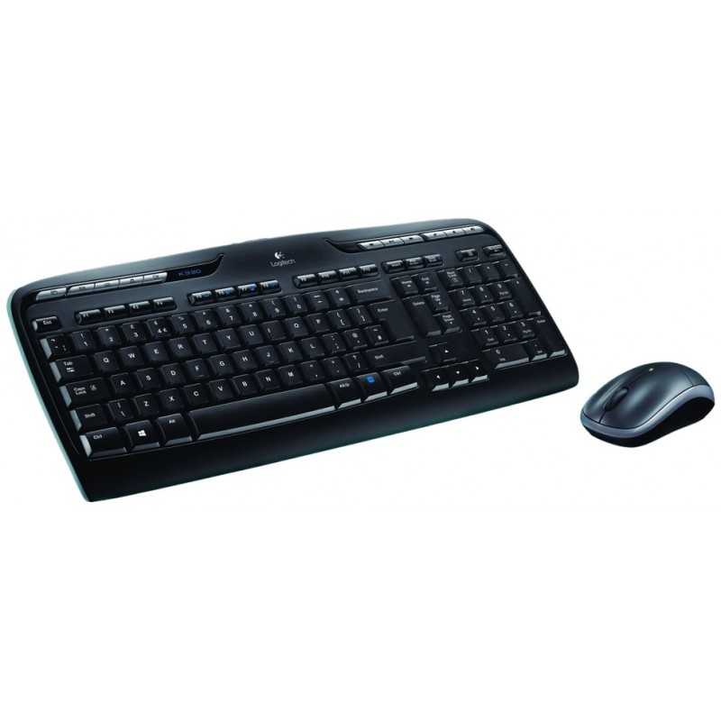 LOGITECH CLAVIER SOURIS QWERTY SANS FIL MK330 1