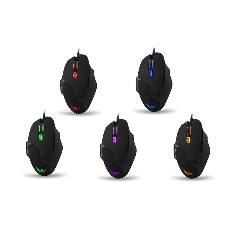 EVEREST SOURIS USB GAMING LASER RAMPAGE SMX-R7 / 4000DPI 3