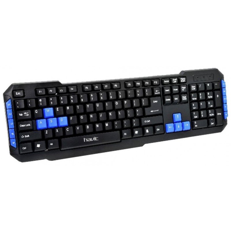 HAVIT CLAVIER USB MULTIMéDIA BILINGUE KB327 1