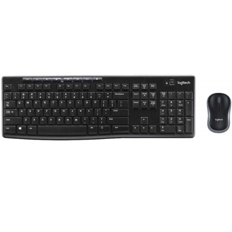 LOGITECH CLAVIER ET SOURIS MK270 NOIR 2