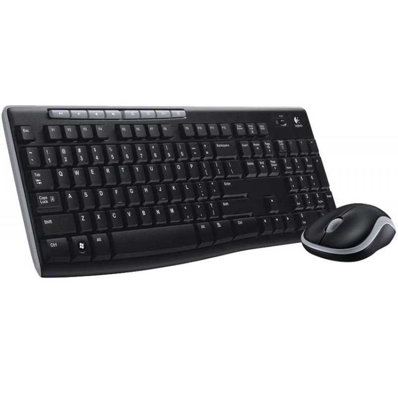 LOGITECH CLAVIER ET SOURIS MK270 NOIR 1