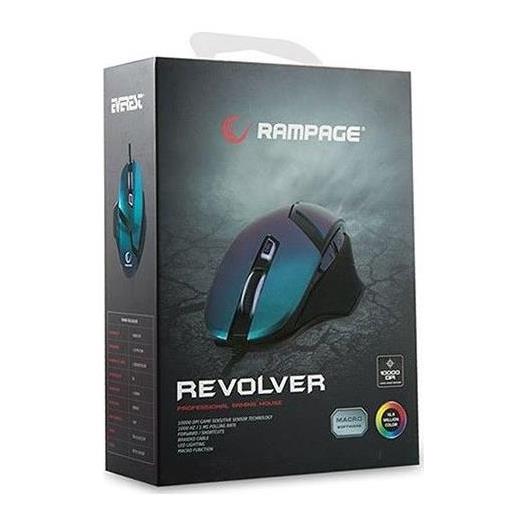 EVEREST SOURIS GAMING RAMPAGE REVOLVER / 10 000DPI 2