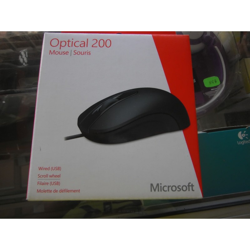 MICROSOFT SOURIS OPTIQUE USB FILAIRE 200 1