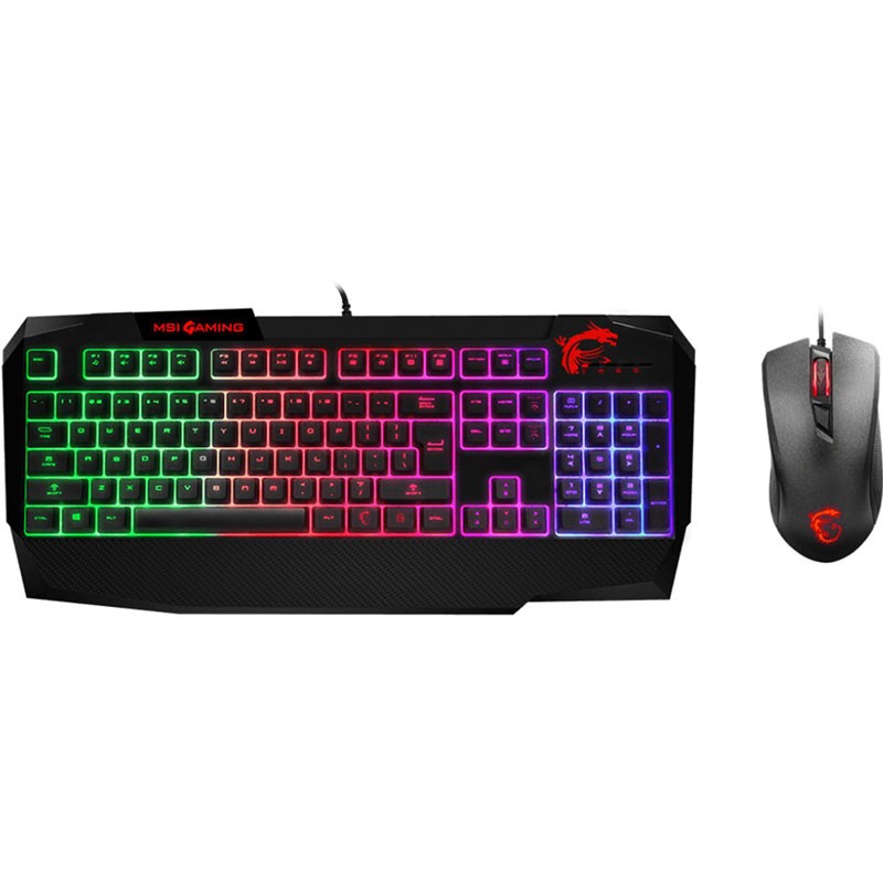 MSI Vigor GK40 Combo - Clavier Vigor GK40   Souris Clutch GM10 1