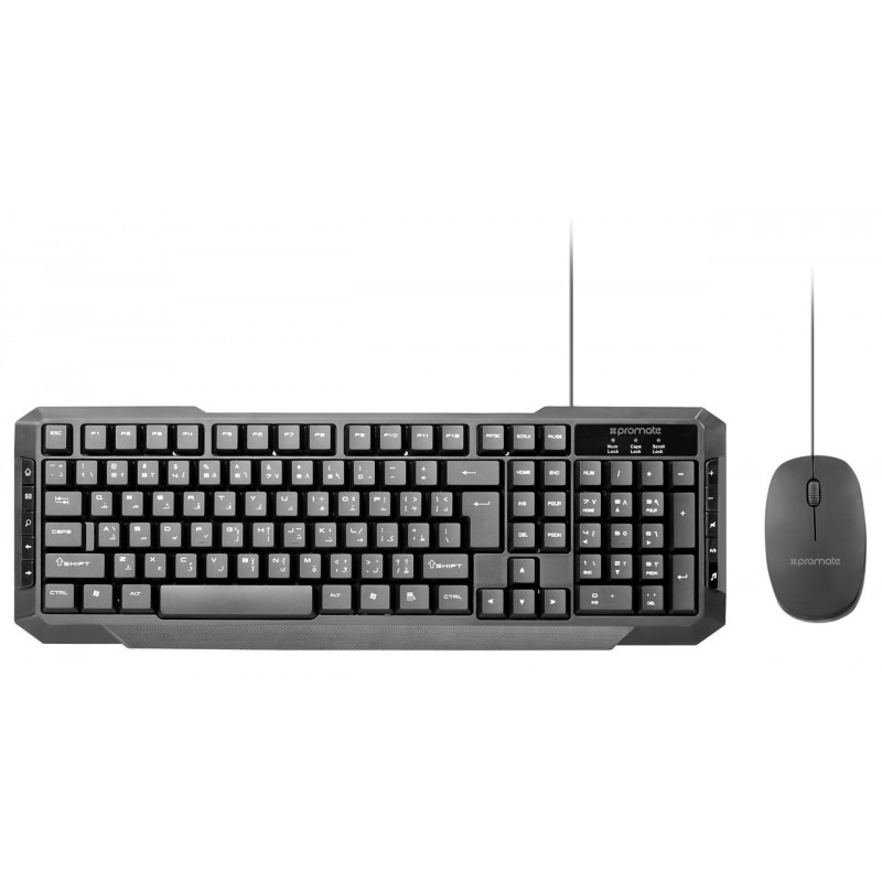 Promate CLAVIER SOURIS USB EASYKEY-3 2