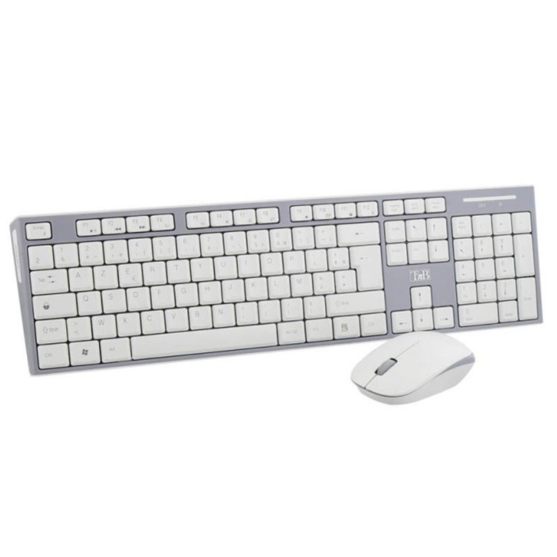 TNB - ENSEMBLE CLAVIER & SOURIS CLASSY KBSCGR - BLANC prix tunisie