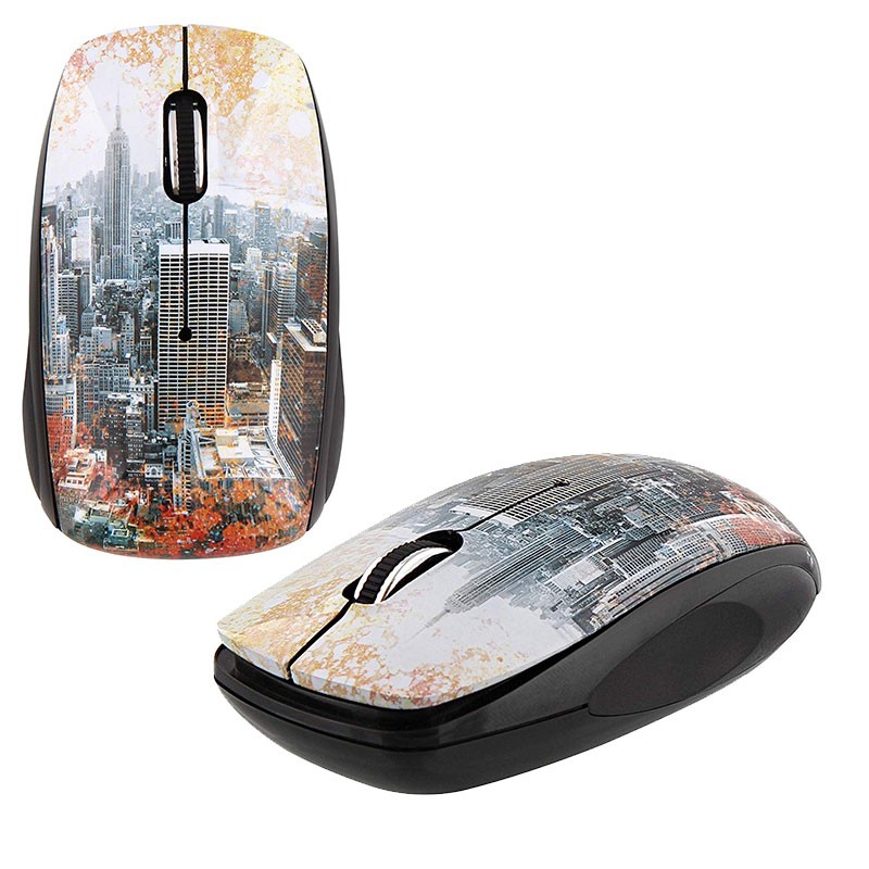 TNB SOURIS SANS FIL DESIGN CITY MWXCITY - MULTICOLORE 1
