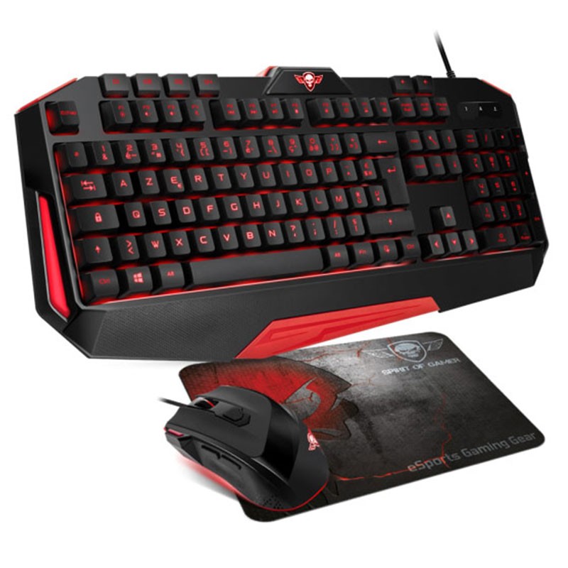 SPIRIT OF GAMER ENSEMBLE GAMING 3EN1 PRO-MK3 - NOIR&ROUGE 1
