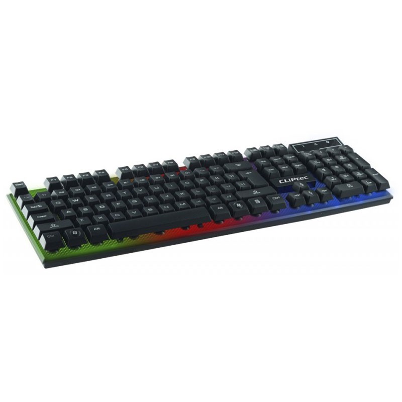 CLIPTEC CLAVIER GAMER BLACK-NEO (RZK-290)