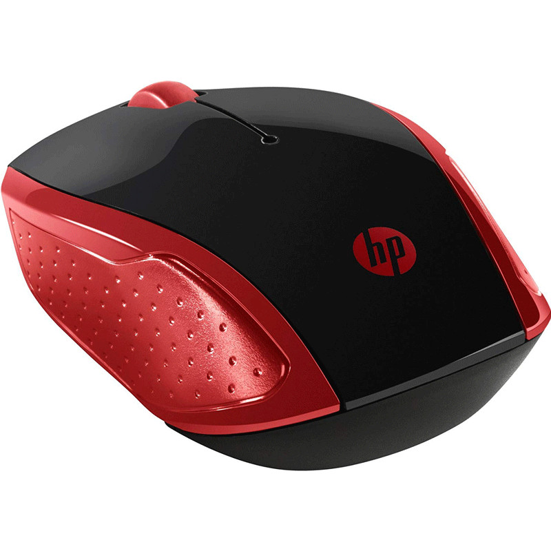 HP SOURIS OPTIQUE SANS FIL 200 - ROUGE (2HU82AA) 3