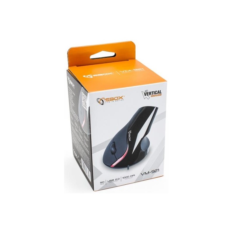 SBOX SOURIS VERTICALE USB VM-921 2