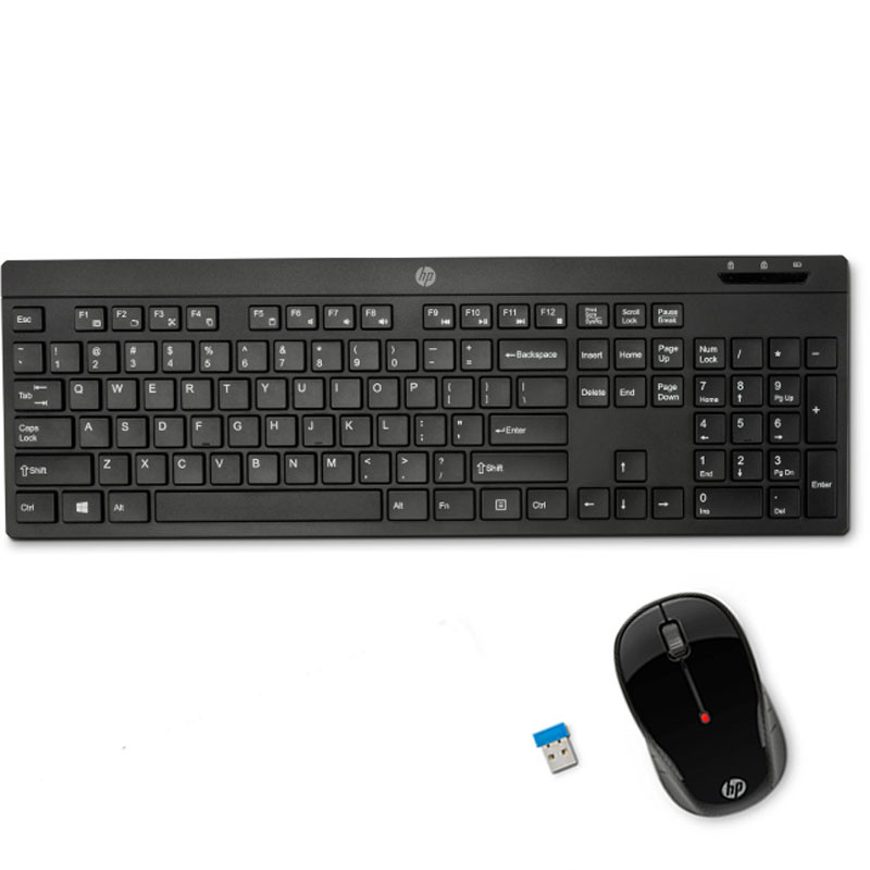 HP ENSEMBLE CLAVIER + SOURIS HP200 SANS FIL - NOIR (Z3Q63AA) 1