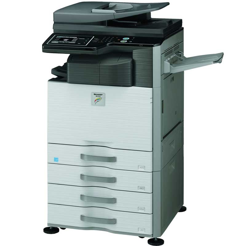 SHARP PHOTOCOPIEUR MULTIFONCTION LASER MX-2010U COULEUR - A3 au ...