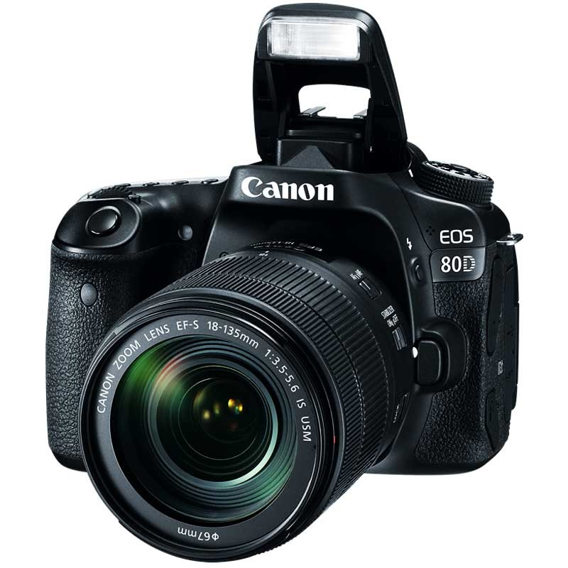 CANON Appareil Photo Reflex EOS 80D 24,2MP - WiFi