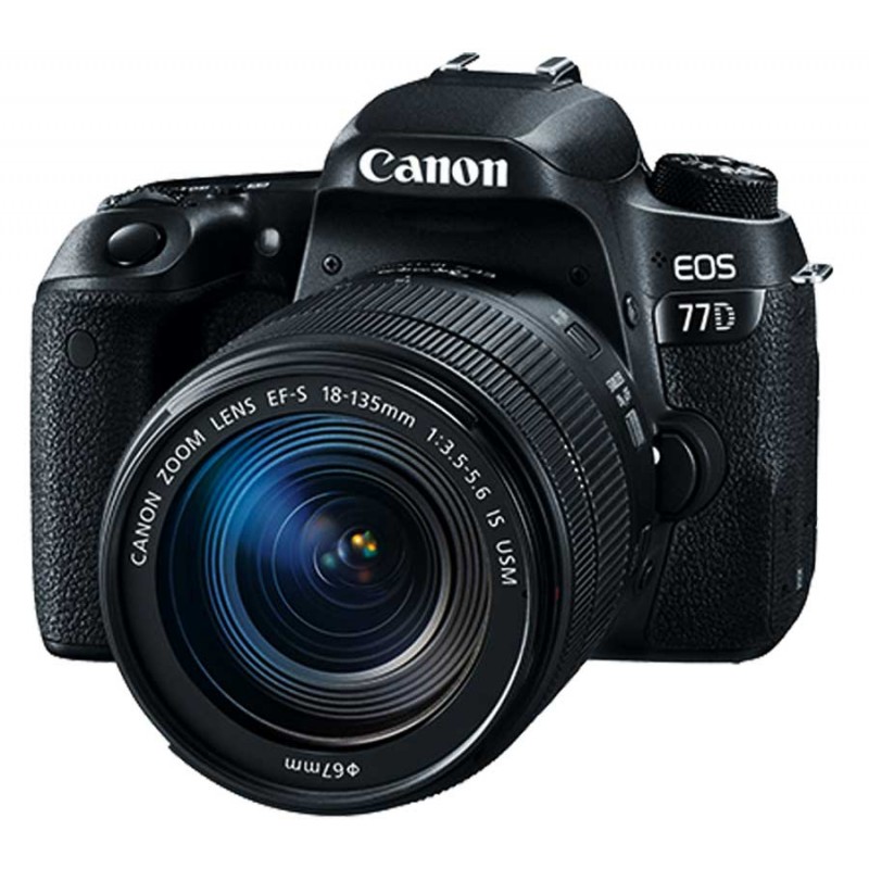 CANON APPAREIL PHOTO EOS 77D 24.2 MP NOIR