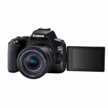 CANON APPAREIL PHOTO REFLEX EOS 250D WIFI + OBJECTIF 18-55MM IS 1
