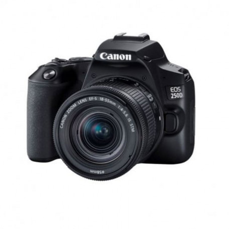 CANON APPAREIL PHOTO REFLEX EOS 250D WIFI + OBJECTIF 18-55MM IS 3