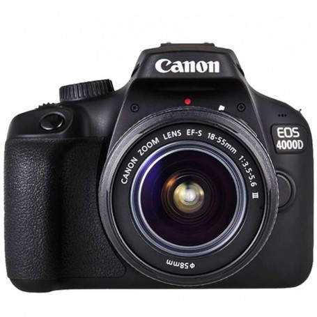 CANON APPAREIL PHOTO REFLEX EOS 4000D + OBJECTIF 18-55MM DC