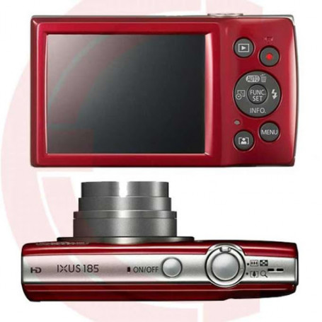 CANON APPAREIL PHOTO NUMéRIQUE ROUGE PHO-IXUS-185-R 2