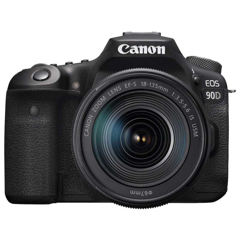 CANON APPAREIL PHOTO NUMéRIQUE REFLEX EOS 90D + OBJECTIF 18-135 1