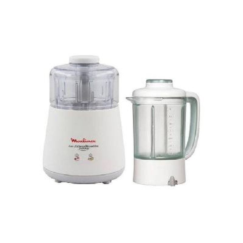 MOULINEX Hachoir Multi Moulinette 3En1- Bol Xxl 300G – 800 Ml – 2V 500W –  At718A10 – Bronze/Noir – Jdeeda