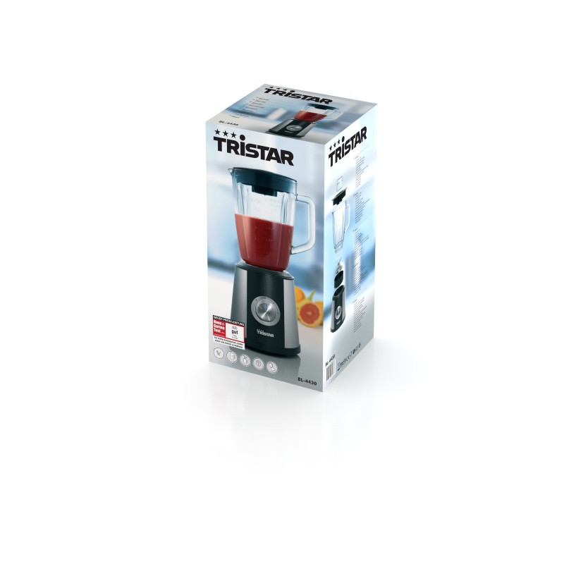 Tristar BLENDER AVEC BOL EN VERRE 1,5 L - CORPS INOX - BL-4430 3
