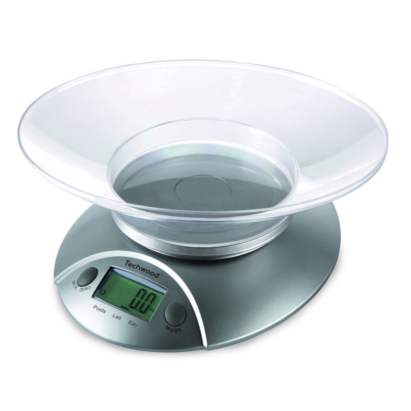 Techwood - BALANCE DE CUISINE DIGITALE TPA-560 5KG - GRIS prix tunisie