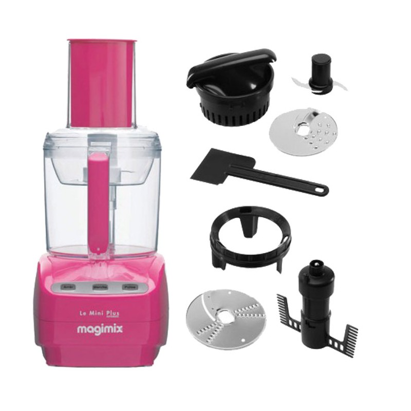 MAGIMIX ROBOT MULTIFONCTION MINI PLUS ROSE - 85258E 1