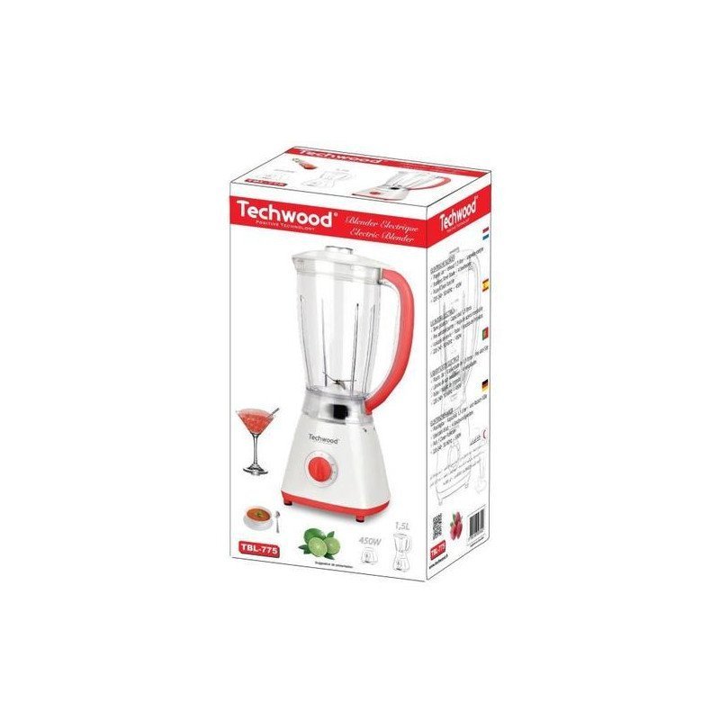 Techwood BLENDER TBL-775 BLANC/ROUGE 3