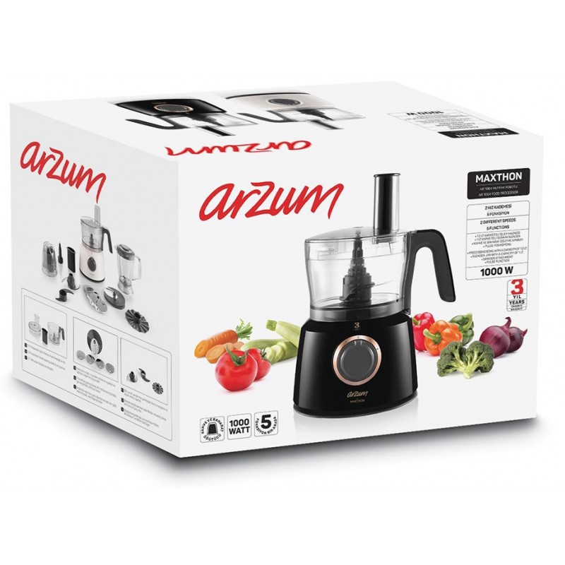 Arzum ROBOT MULTIFONCTION MAXTHON AR1064 / 1000 W 2