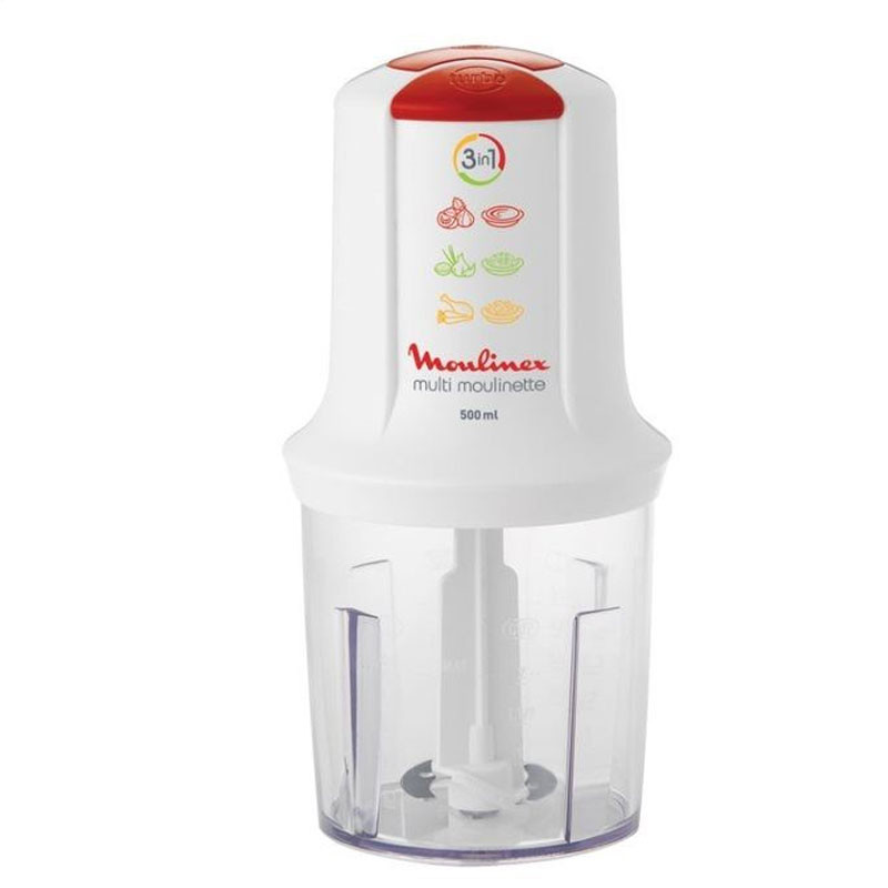 Moulinex MINI HACHOIR AT7151EG 500W - BLANC