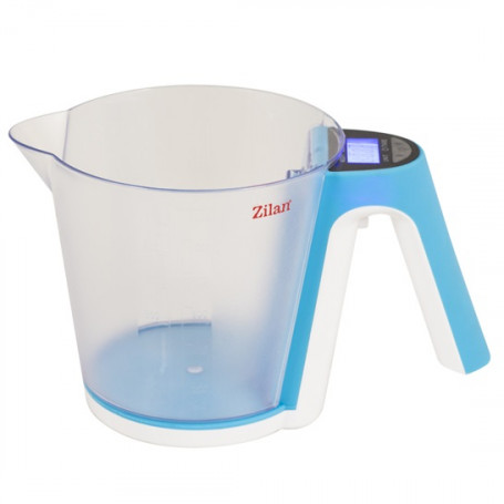 ZILAN TASSE DE MESURE NUMéRIQUE 1.2L BLEU 1