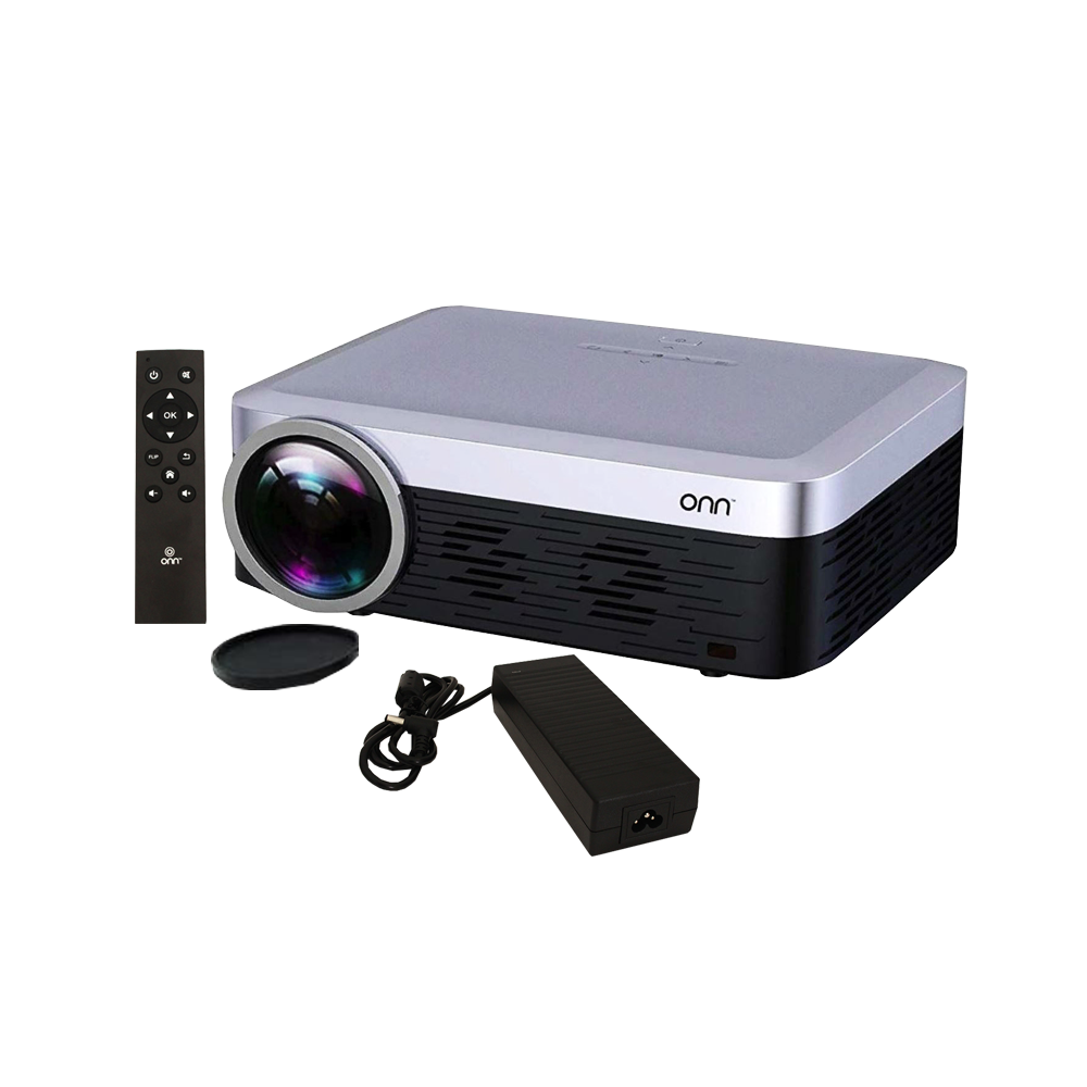 PORT - PROJECTEUR ABLE ONN FULL HD 1080P HDMI-AV IN -AUX -VGA - USB AVEC TéLéCOMMANDE prix tunisie