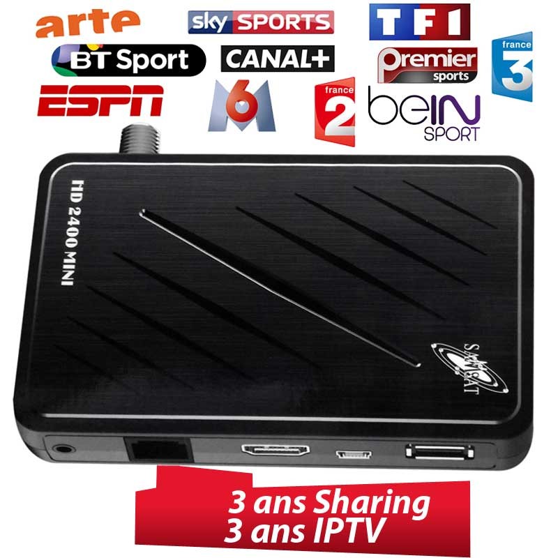 SAMSAT RéCEPTEUR 2400 HD MINI