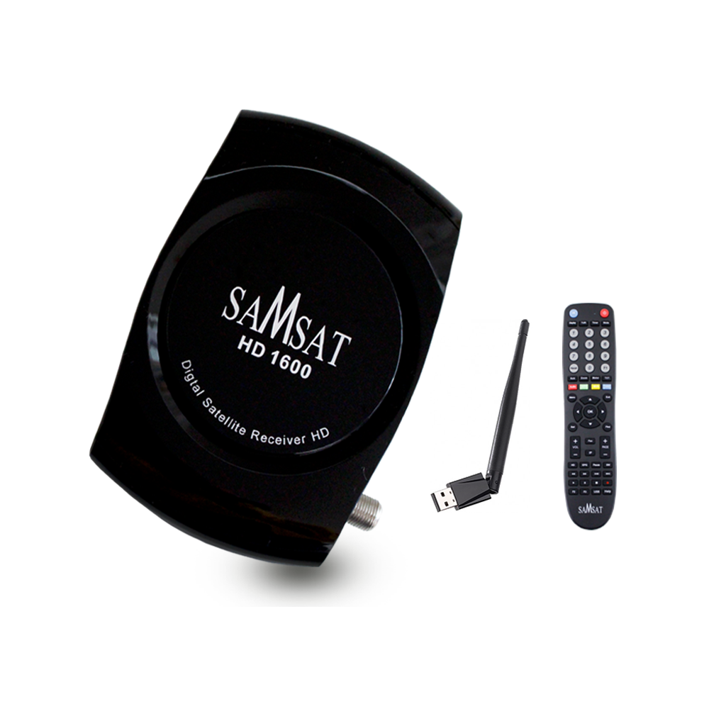 SAMSAT RéCEPTEUR HD1600 AVEC 15 MOIS IPTV ORYXO + SHARING 1