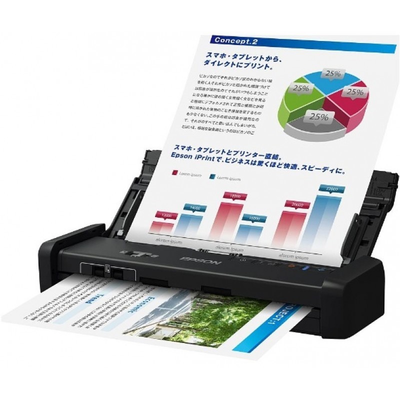 EPSON SCANNER MOBILE WORKFORCE DS-310 A4 COULEUR (B11B241401) 1
