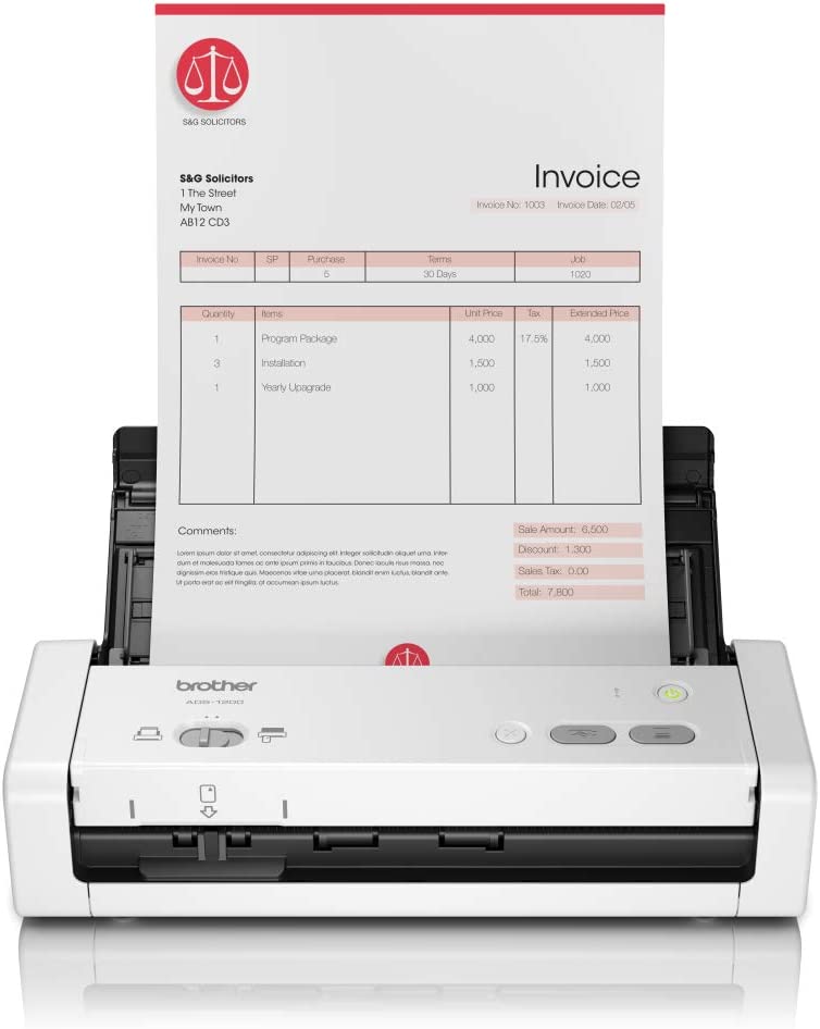 BROTHER - SCANNER COMPACT RECTO-VERSO ADS-1200 prix tunisie