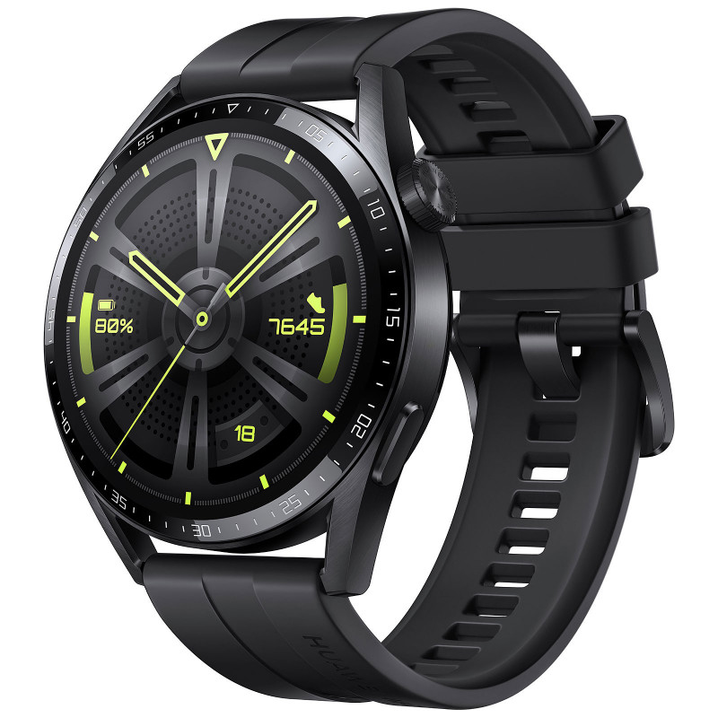 HUAWEI MONTRE CONNECTéE WATCH GT 3 ACTIVE / 46 MM / FLUOROéLASTOMèRE / NOIR 1