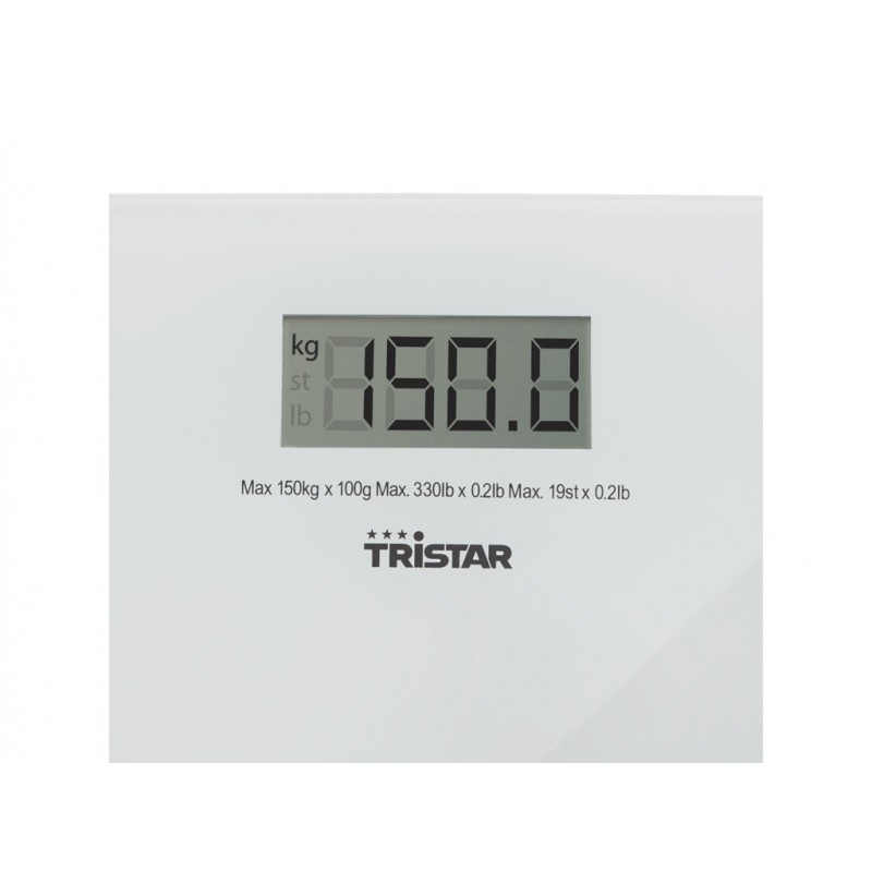 Tristar Pèse-personne WG-2419 Design ultra plat - Verre de sécurité trempé 2