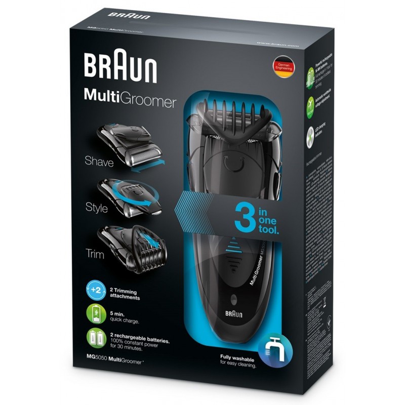 BRAUN Tondeuse polyvalente MG5050 3