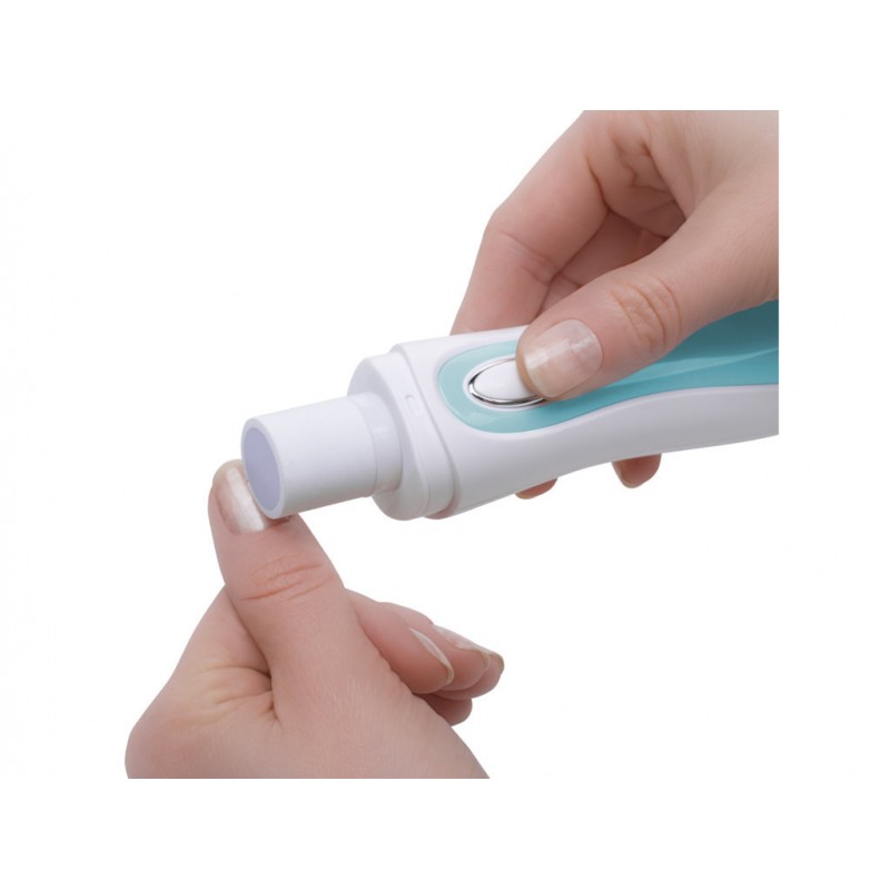 Tristar KIT MANUCURE PéDICURE 2 EN 1 : RâPE éLECTRIQUE POUR PIED + LIME à ONGLES 3