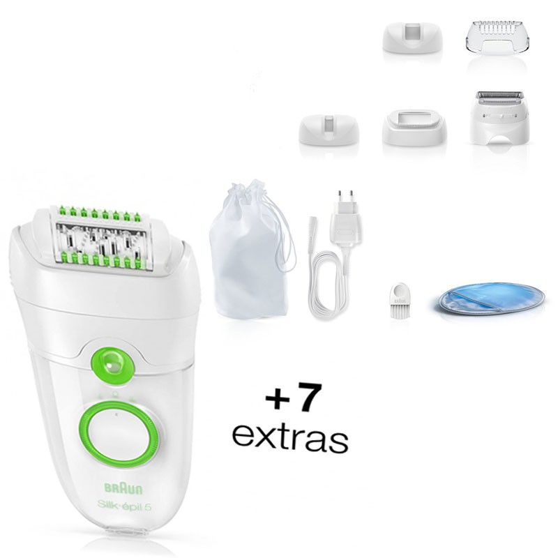 BRAUN ÉPILATEUR SE5780 SILK EPIL 5 LEGS & BODY & FACE SE5780 1